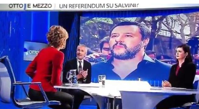 Lilli Gruber spara su Matteo Salvini