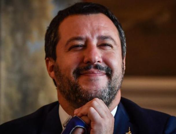 Matteo Salvini fregato