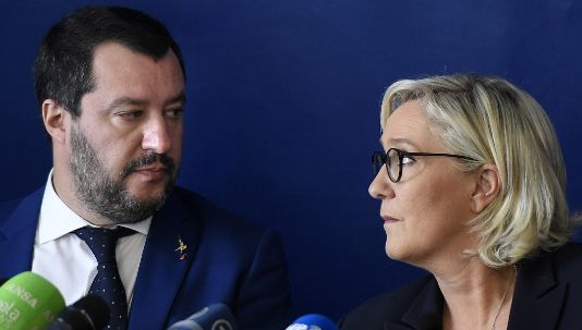 Salvini LePen sovranisti